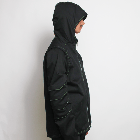 ANTI NUKE JACKET BLACK MENS