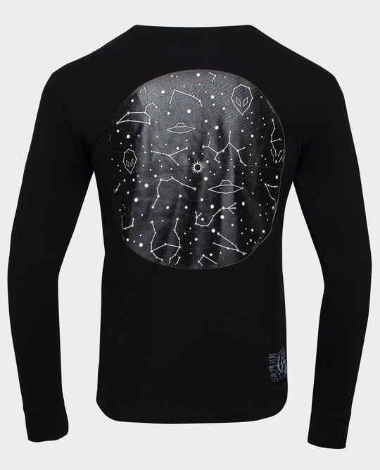 STARGAZER ATOMIC LONGSLEEVE TOP BLACK