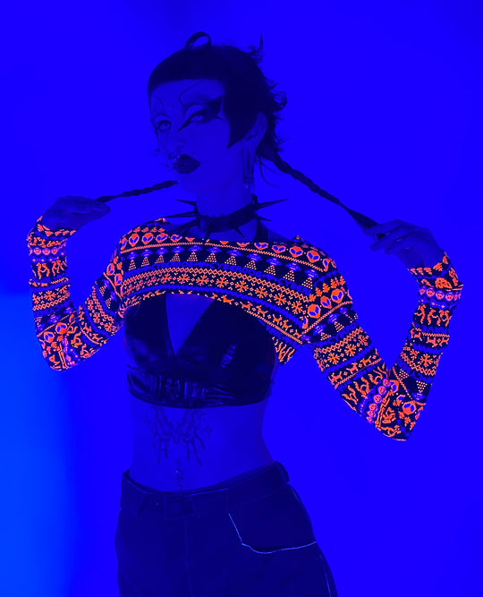 CHRISTMAS CROP L/S TOP