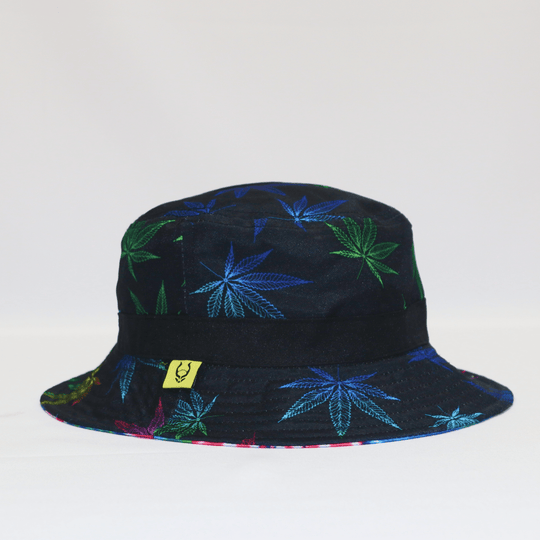 DOUBLE SIDE HAT LEAF 420 / TIE DYE