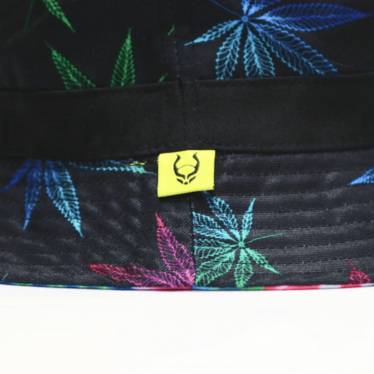 DOUBLE SIDE HAT LEAF 420 / TIE DYE