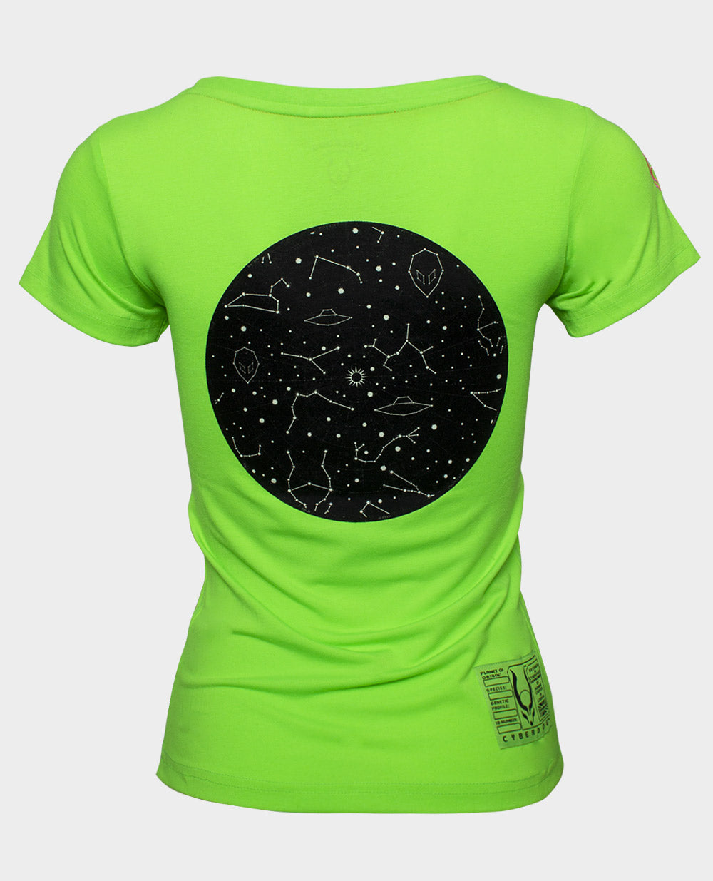 STARGAZER T-SHIRTS GIRLS GREEN