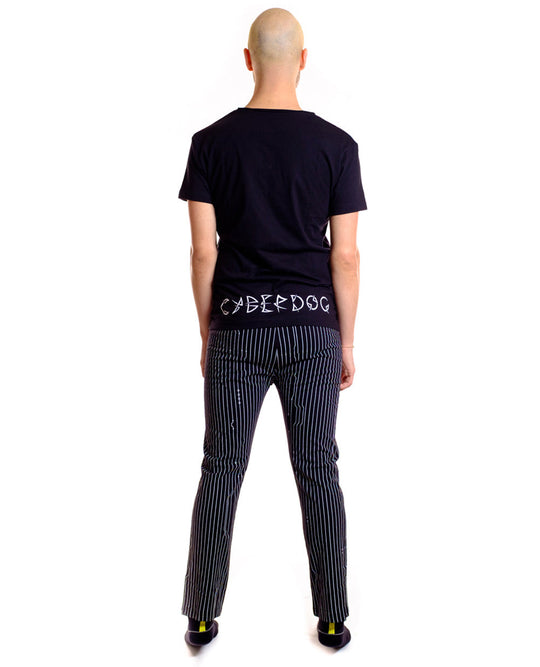 PINSTRIPE PYJAMA TEE