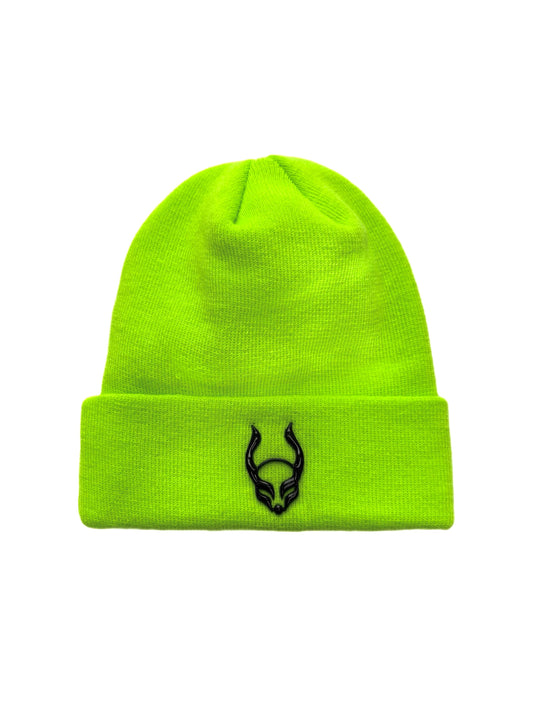 FOLDED BEANIE METAL LOGO