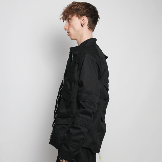 MULTI POCKET JACKET BLACK