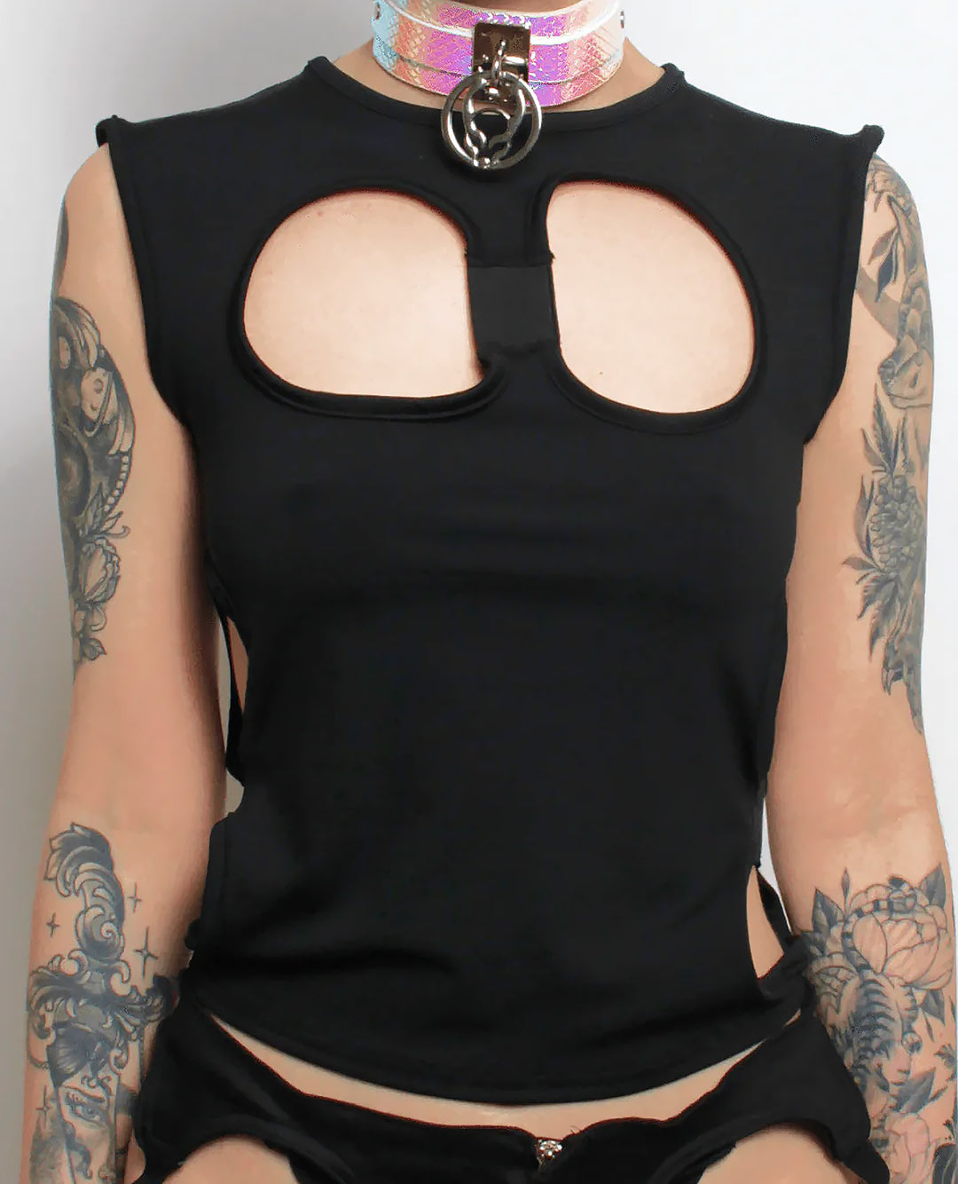 OGGLE VEST BLACK WOMENS