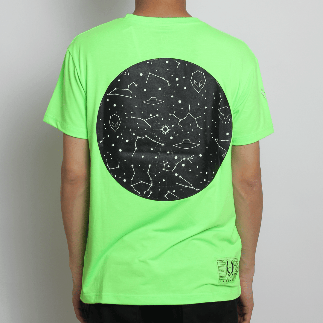 STARGAZER T-SHIRT MENS GREEN