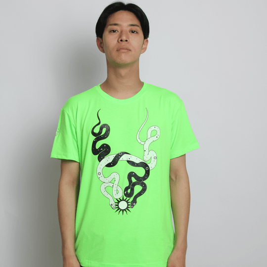 STARGAZER T-SHIRT MENS GREEN