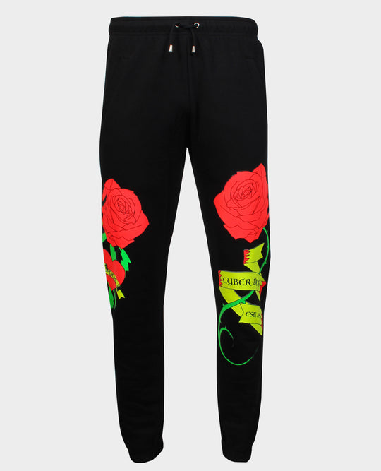 SUPERSIZE TATTOO ROSE JOGGER