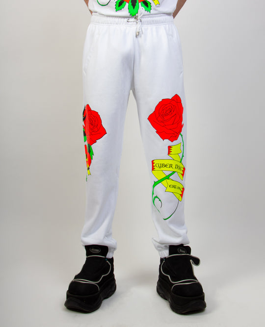 SUPERSIZE TATTOO ROSE JOGGER