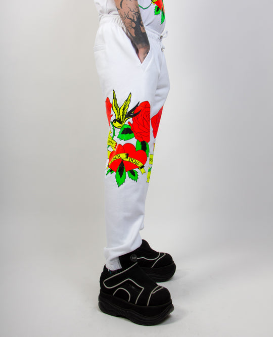 SUPERSIZE TATTOO ROSE JOGGER