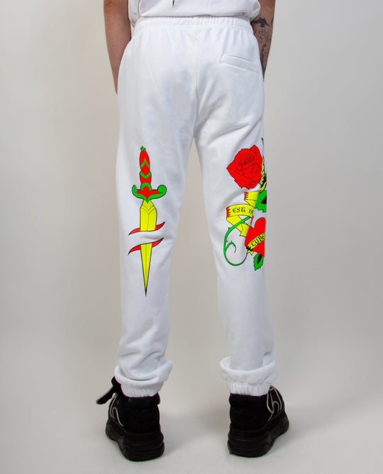SUPERSIZE TATTOO ROSE JOGGER