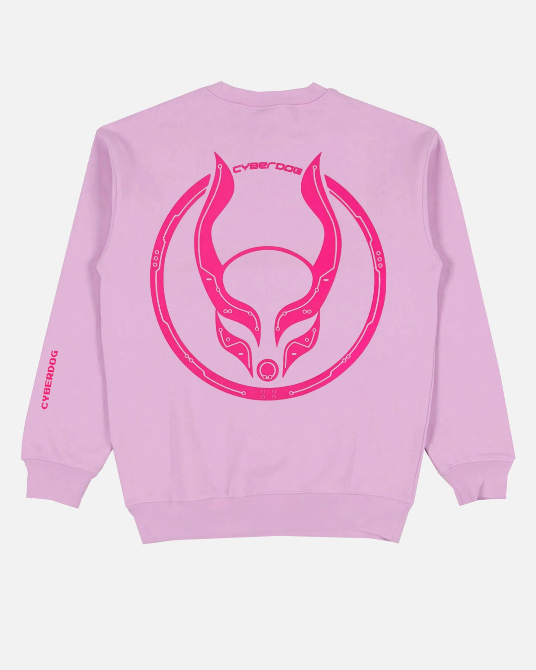 OVERSIZE SWEATSHIRT CIRC PINK / PINK