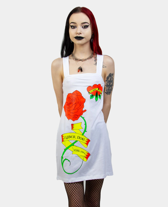TATTOO ROSE HARNESS DRESS