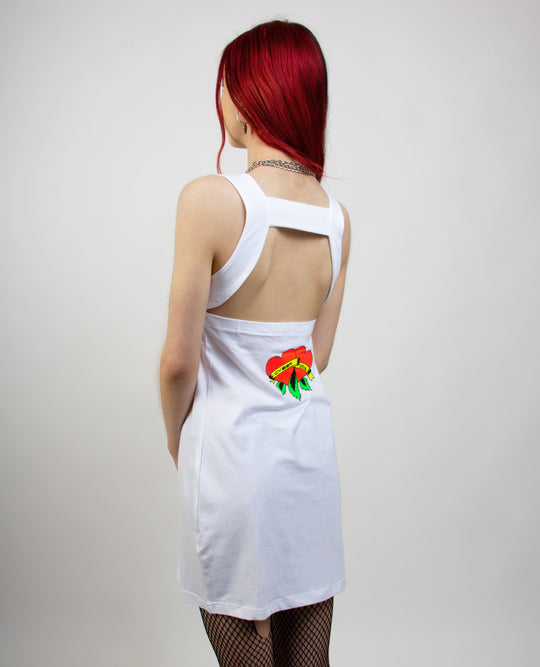 TATTOO ROSE HARNESS DRESS