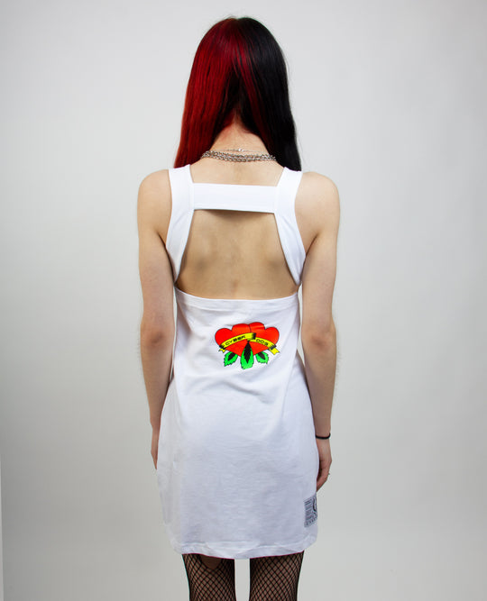 TATTOO ROSE HARNESS DRESS