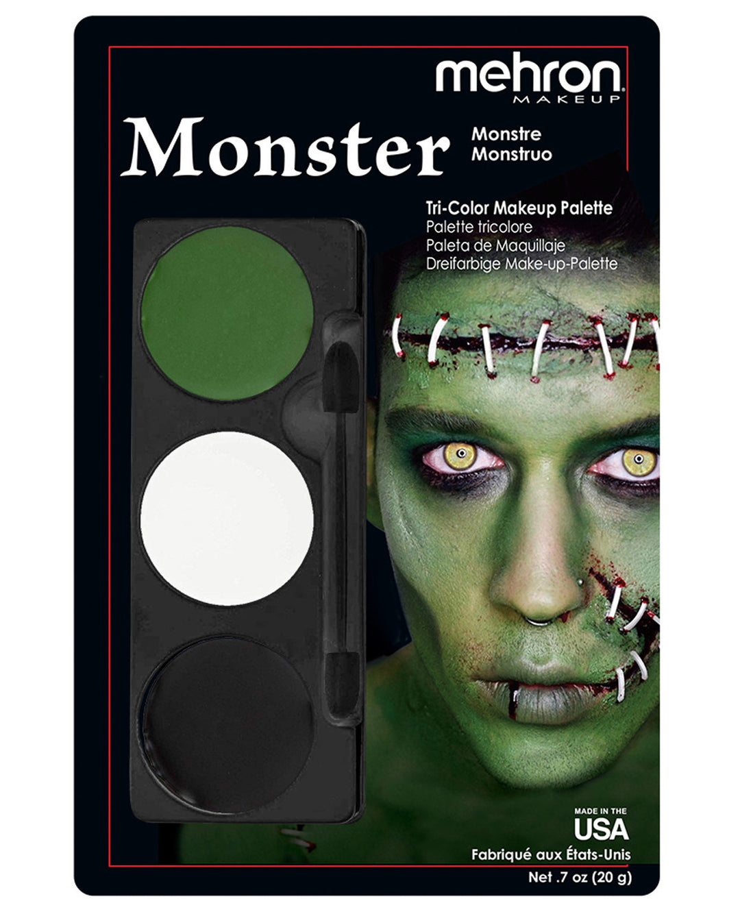 TRI COLOUR MONSTER PALETTE