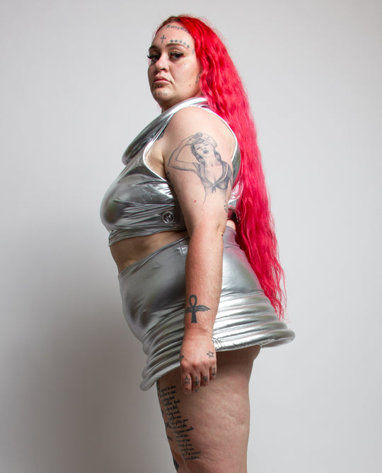 XXX CURVE ORBIT BRALET WET LOOK