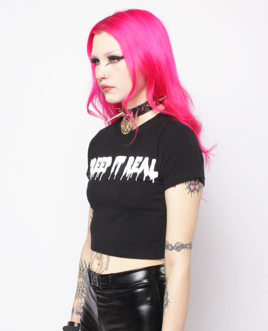 CREEP IT REAL CROP TEE