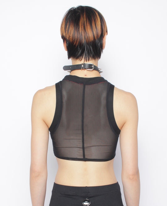 SUPER CROP VEST THORNS LOGO