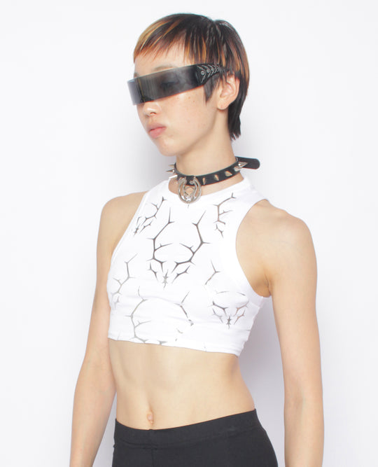 SUPER CROP VEST THORNS LOGO
