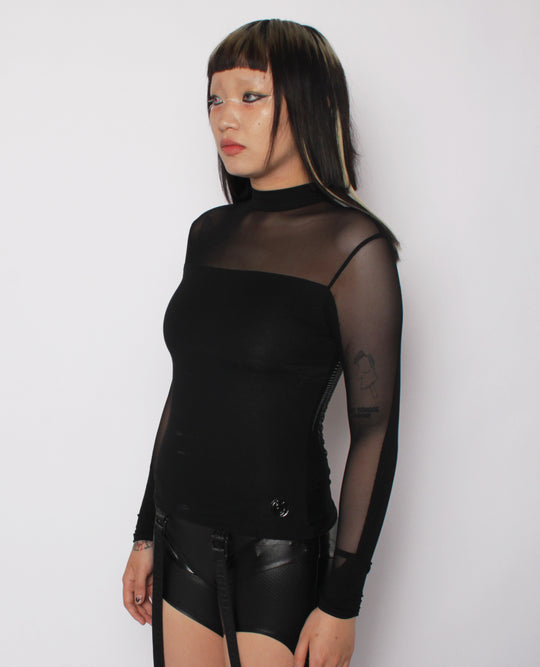 GIGA WINGS MESH L/S TOP