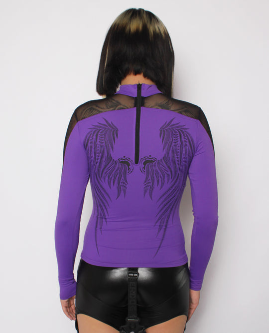 GIGA WINGS MESH L/S TOP