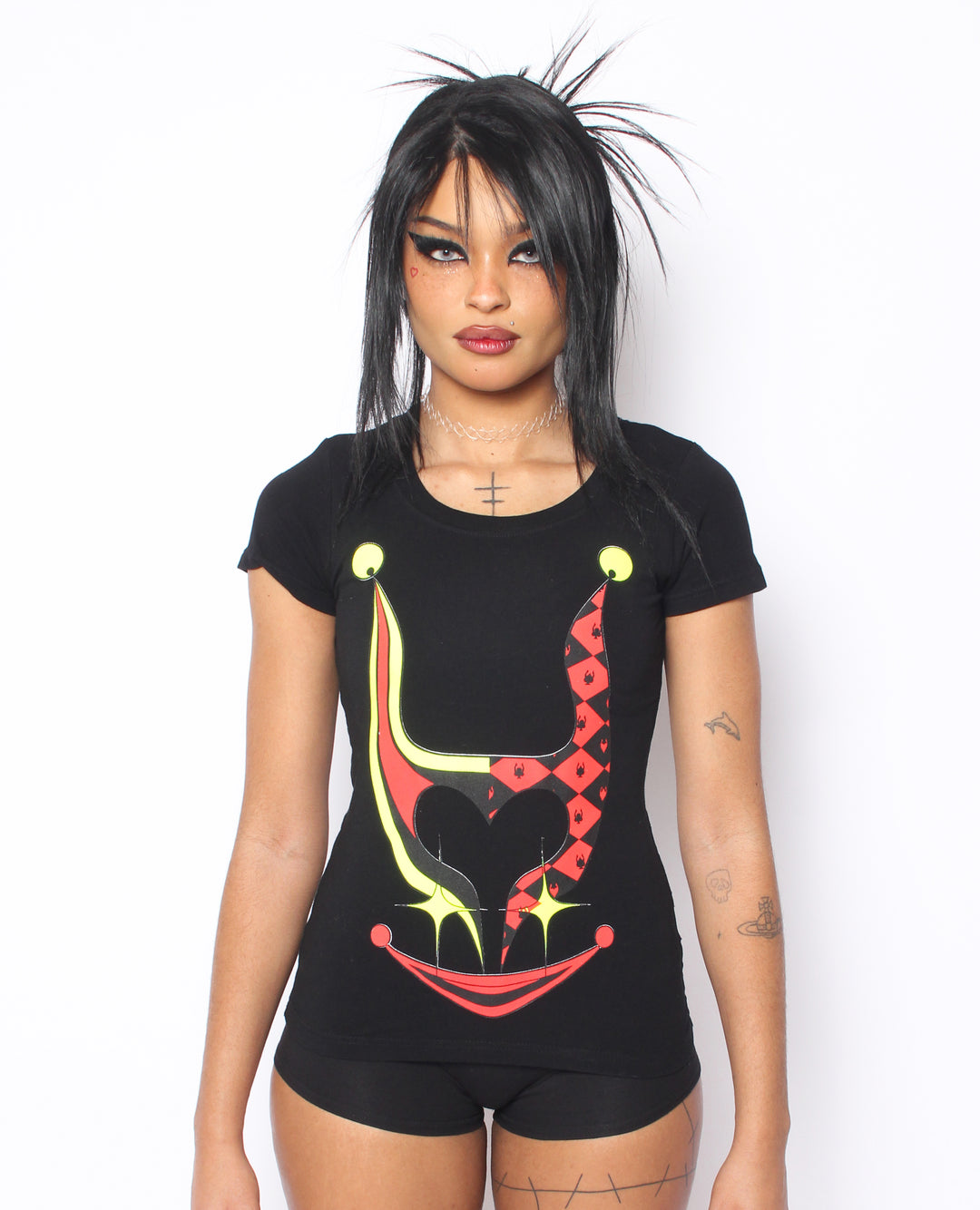 GIRLS T-SHIRT HARLEQUIN