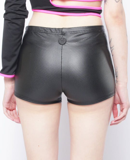 IPANEMA SHORTS BLACK DOT RUBBER
