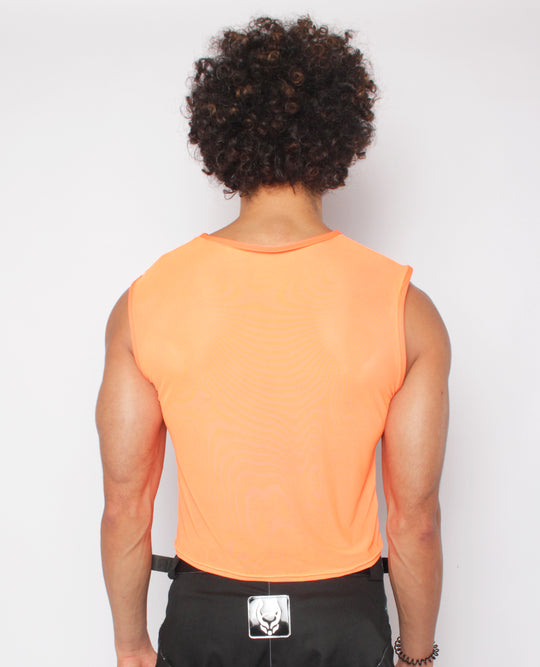 MESH VEST LOGO