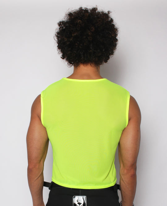 MESH VEST LOGO