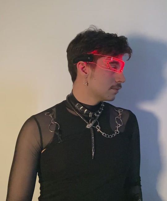 NEO LIGHT UP VISOR