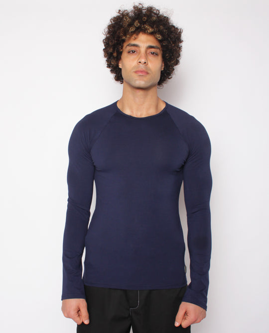 MENS SPINED MESH L/S TOP