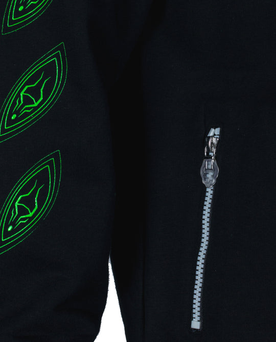 ZIP HOODY ALIEN EYES.