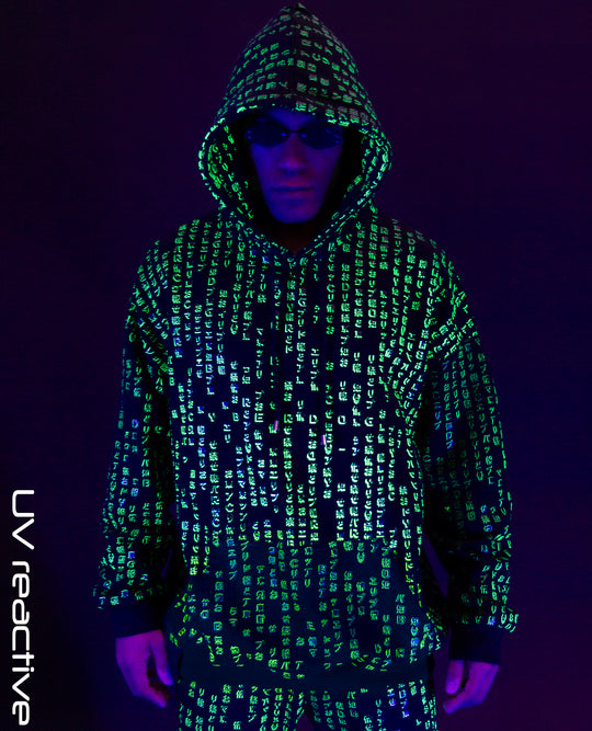 OVERSIZED HOODY BINARY.