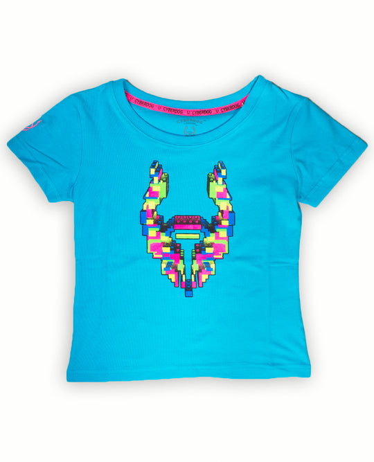 KIDS GIRLS S/S BUILDER LOGO.