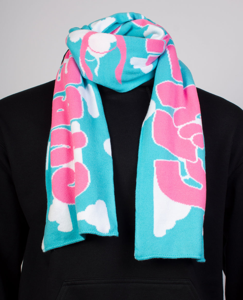 CLOUD PL AL SCARF FRONT