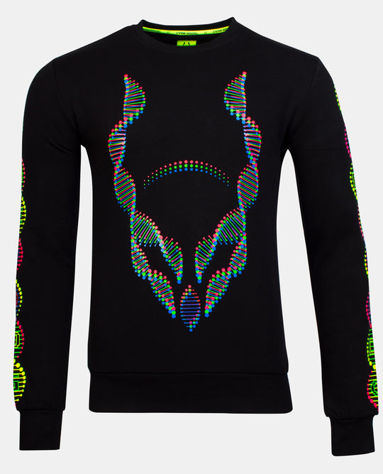CYBERDOG MULT NEON DNA SWEAT FRONT
