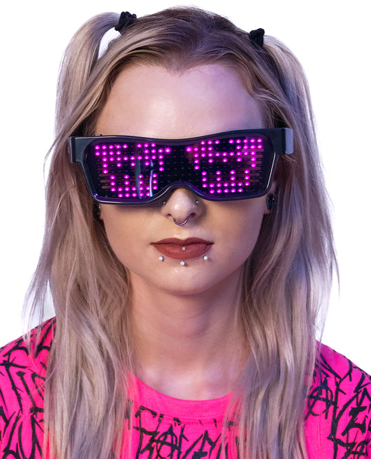 FUTURE RAVE GLASSES.