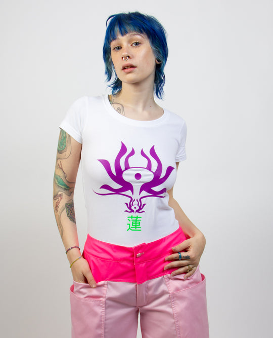 GIRLS LOTUS FLOWER T-SHIRT