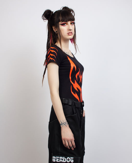 GIRLS TRIBAL PHOENIX T-SHIRT SIDE