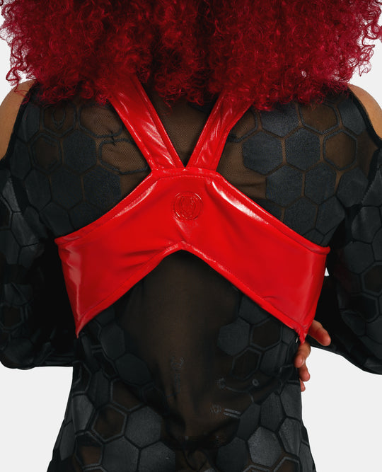 GIRLS ARMOUR WAISTCOAT.
