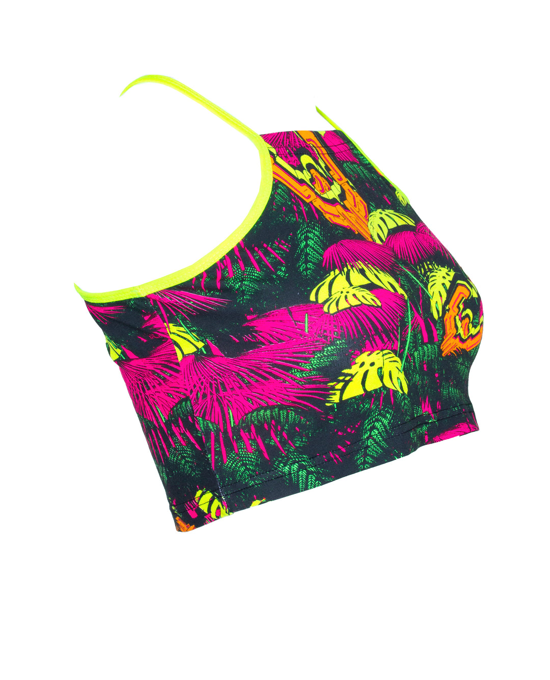 TANK CROP TOP NEON JUNGLE.