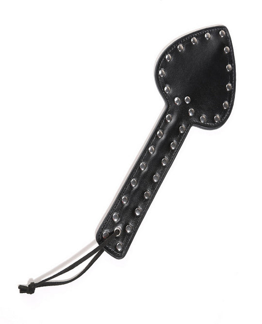 STUDDED HEART PADDLE.