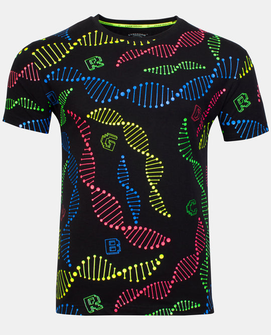 MENS AOP DNA T-SHIRT FRONT