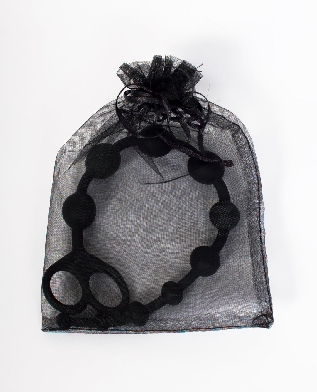 NOIR SILICONE ANAL BEADS