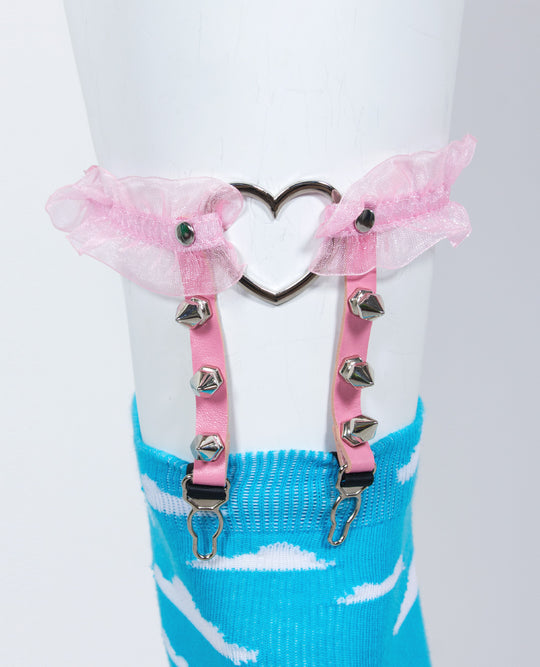 SPIKES N FRILLS SUSPENDER.