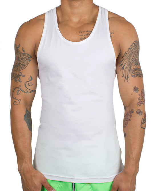 MENS SPINED MESH VEST.