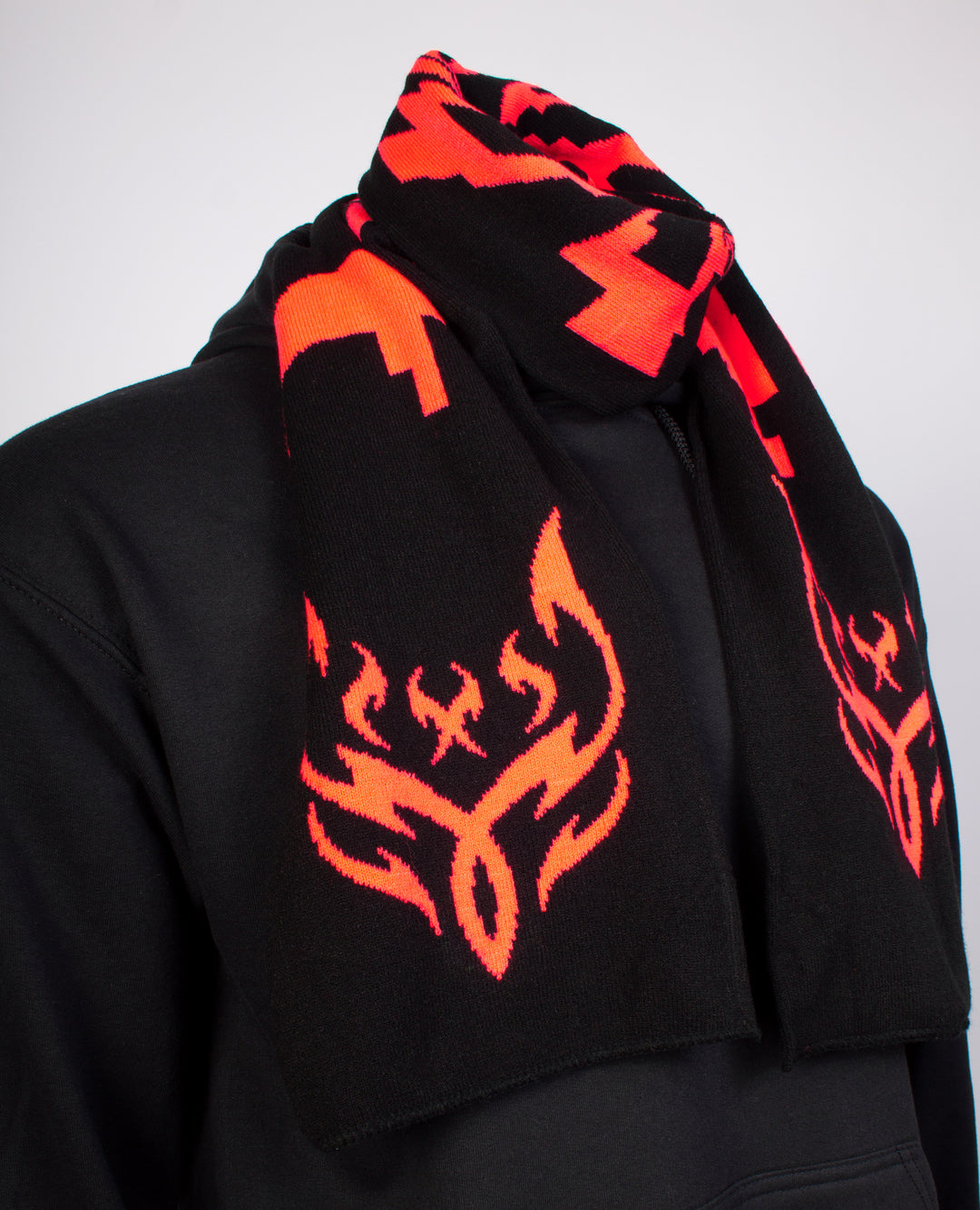 TRIBAL PHOENIX SCARF SIDE