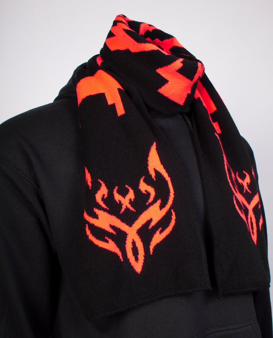 TRIBAL PHOENIX SCARF SIDE